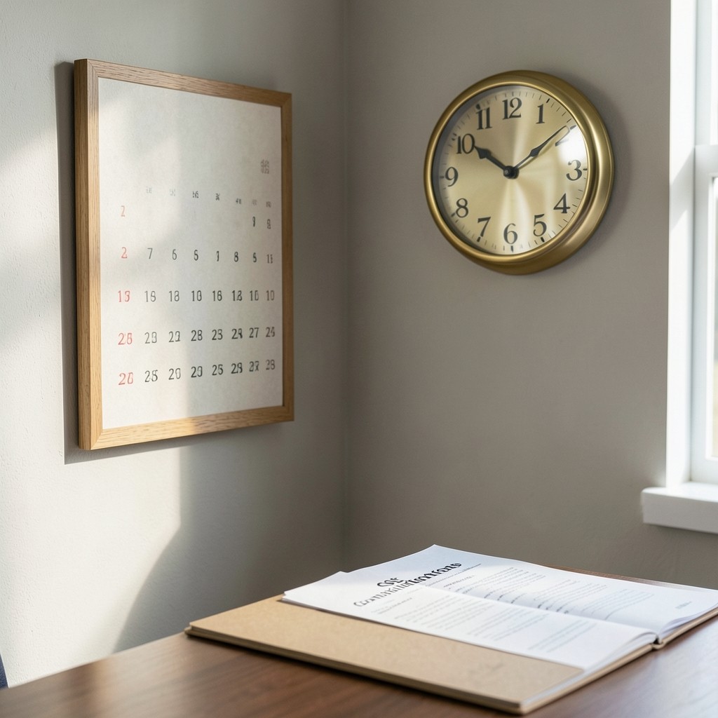 Consultation du CSE — calendrier type sur six semaines